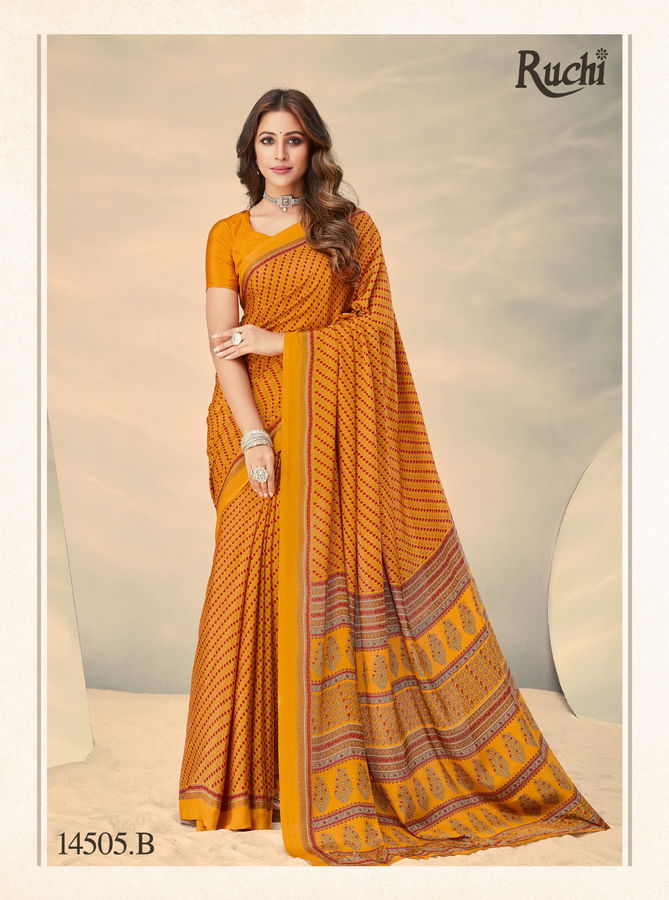 Ruchi Vivanta Silk Hit 10 Wholesale Printed Daily Wear Sarees